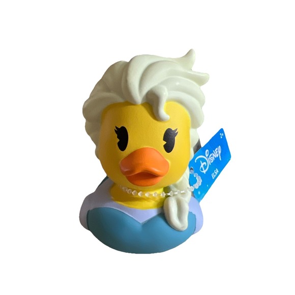 Disney Other - Disney - Elsa - Rubber Duck - Approx 3" High - Duckalooz Duck Duck Jeep Bath Toy